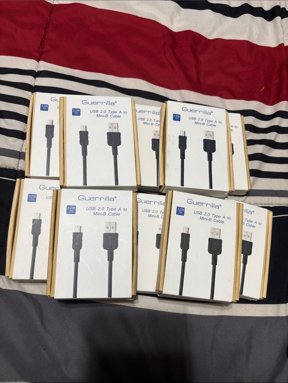 ⁠Guerrilla USB 2.0 Type A to Mini-B Cable
